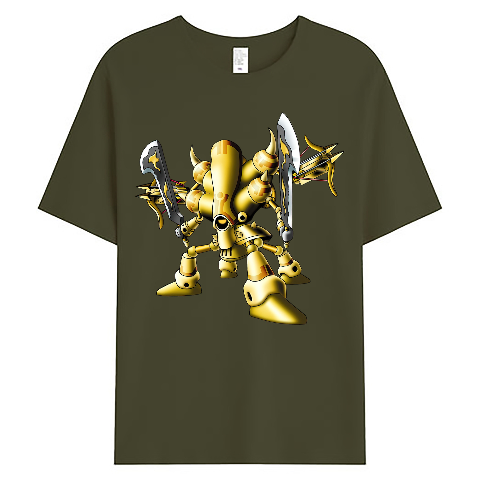 （画像用） ドラゴンクエスト Doragon Kuesuto Dragon Quest 綿100％ メンズ半袖Tシャツ｜肌触りやわらか＆通気性